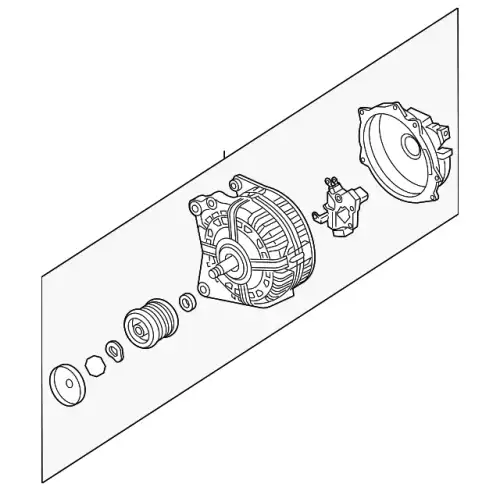 Генератор VAG 06M903027BX