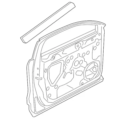 Дверь 83A831051D VAG