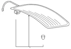 Заднее стекло без предварит. обработки 8W6845501HNVB VAG