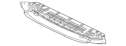 8W6807611D Замыкающая панель VAG