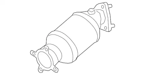 Нейтрализатор 80A254252GX VAG