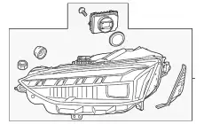 Фара VAG 8W6941086B