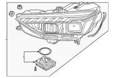Фара VAG 8W0941034F