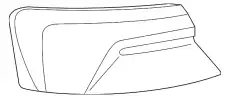 Фонарь задний VAG 8W6945092L