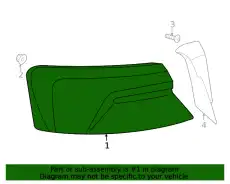 Фонарь задний VAG 8W6945092L