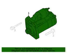 Стартер VAG 0P2911022AX