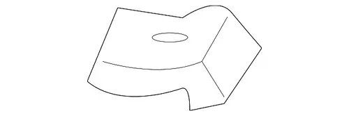 BRACKET,HOOD PRIM LAT 15672319 GMC