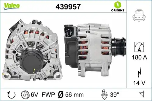 Генератор VALEO 439957