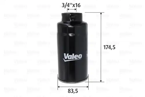 Топливный фильтр VALEO 587757