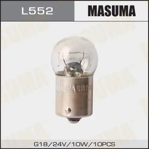 Автолампа BA15s MASUMA L552 24