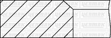 Кольца поршневые YENMAK 96-09497-050