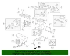 DRAIN,A/C EVPR & BLO CASE(ACDelco #15-81091) 25874761 GMC