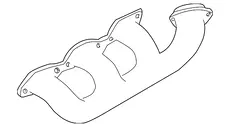 MANIFOLD,EXH(MCHG) 24504379 PONTIAC