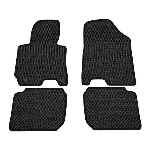 Коврики в салон REZKON 9021010201 Kia Cerato 2013-2018 4 шт., черный