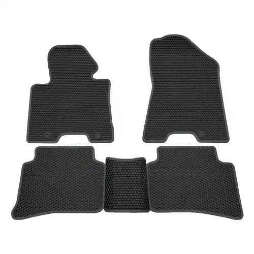 Коврики в салон REZKON 9120060202 Hyundai Tucson 2015-н.в. 4 шт., серый черный