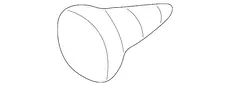 RETAINER,FRT LIC PLT BRKT 15959832 CHEVROLET