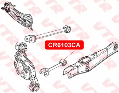 Рычаг подвески VTR CR6103CA