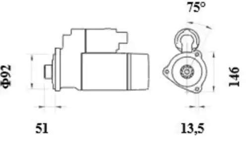 Стартер MAHLE MS 940