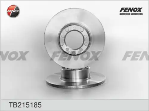 Тормозной диск FENOX TB215185 передняя ось