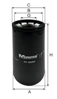 Фильтр масляный MFILTER TF 6560