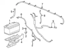 TRAY,BAT 84177367 GMC
