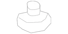 DRAIN,A/C EVPR & BLO CASE(ACDelco #15-81091) 25874761 BUICK