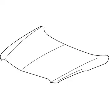 КАПОТ 23407030 CADILLAC