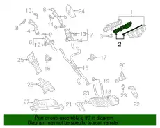 Прокладка коллектора PORSCHE 94811117100