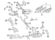 Прокладка коллектора PORSCHE 94811117100