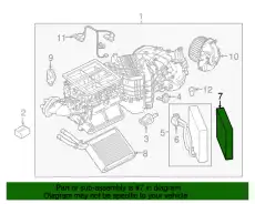 Салонный фильтр PORSCHE 95557221901