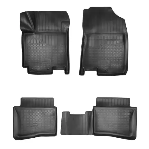 Коврики в салон NORPLAST NPA11-C31-204 Hyundai i20 2014-2020 4 шт., черный