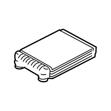Радиатор печки GM 84206592