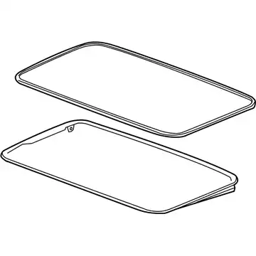Стекло люка GM 84515806