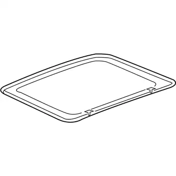 Стекло люка GM 84650856