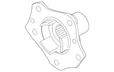 Ступица PORSCHE 9P1407615