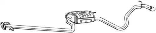 Глушитель центральный 291-027 BOSAL