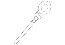 INDICATOR,OIL LVL(LOOP-HDL) 24574970 PONTIAC