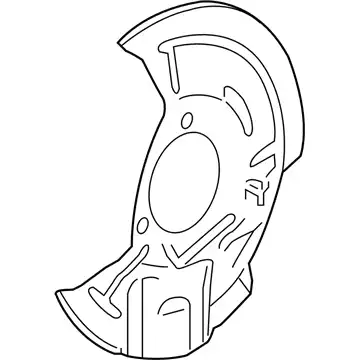SHIELD,FRT BRK(ACDelco #23320279) BUICK
