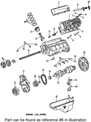 SHIELD,VLV STEM OIL 14025515 CHEVROLET