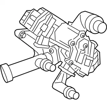 VALVE ASSY, WATER 16670WAA01 TOYOTA / LEXUS