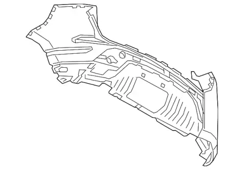 LR135016 ЗАДНИЙ БАМПЕР LAND ROVER
