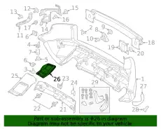 МОЛДИНГ БАЛКИ БАМПЕРА LR071779 LAND ROVER