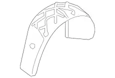 Подкрылок PORSCHE 9Y0810907C