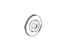 Тормозной диск CADILLAC 23118082 ,