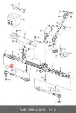 деталь 6K0 422 804 E VAG