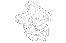 подушка АКПП Audi 8E0 399 105 EL VAG
