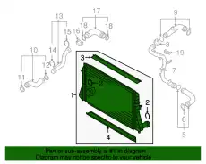 Интеркулер VAG 1K0 145 803 S