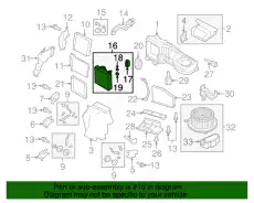 испаритель кондиционера Audi 1K1 820 103 VAG