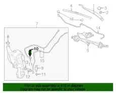 PUMP,WSWA(CAMERA PUMP)(12.188)(ACDelco #23140706) GMC