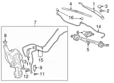 PUMP,WSWA(CAMERA PUMP)(12.188)(ACDelco #23140706) GMC